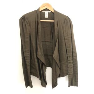 DVF Olive Green Blazer Jacket